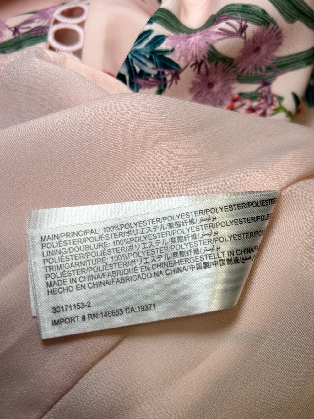 Keepsake The Label‎ Floral Bell Sleeve Shift Mini Dress Pink Romantic Wedding - Picture 13 of 14